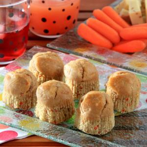 Carrot and cumin mini-muffin